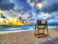Alone at the beach