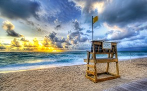 Alone at the beach