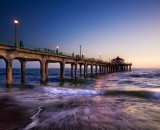 Long walk into the sea