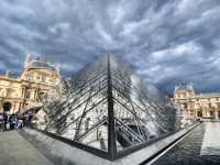 The Pyramid at the Louvre in Paris The Pyramid at the Louvre in Paris